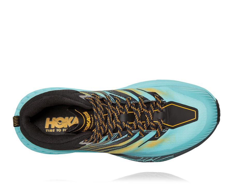 Hoka One One Spor Ayakkabı Kadın Mavi - Speedgoat Mid Gore-Tex 2 - CE4013982